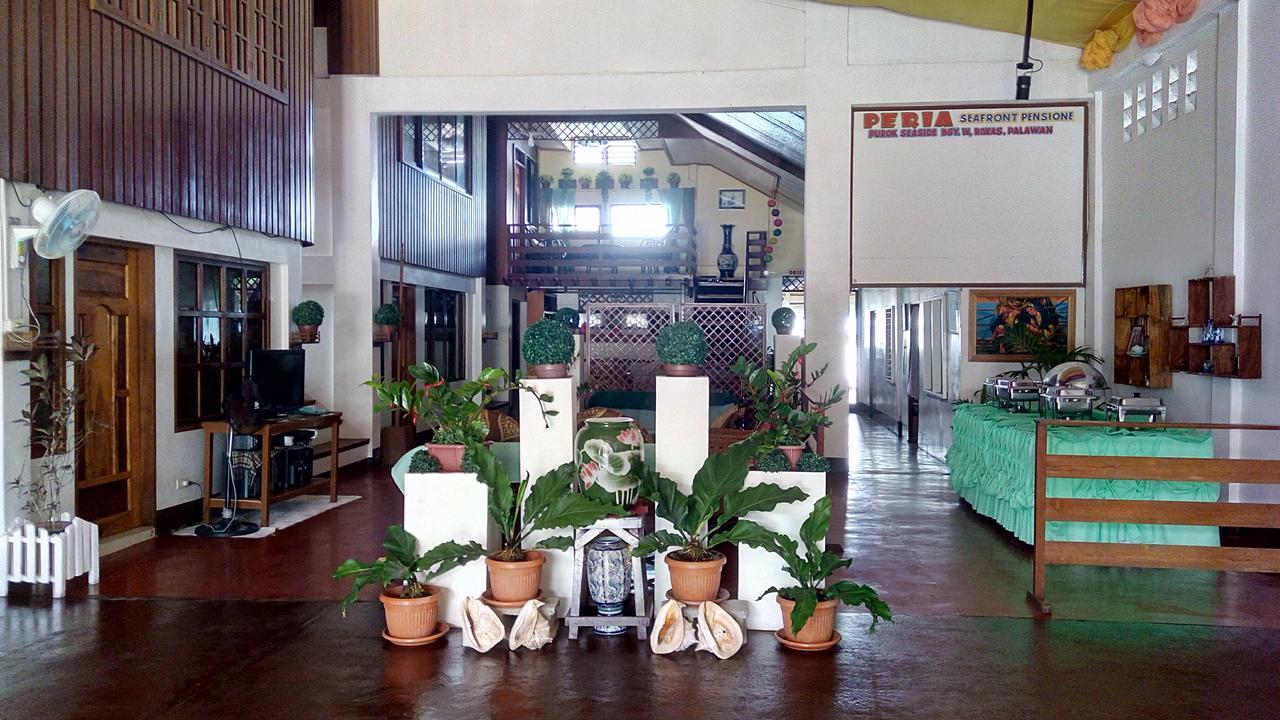 Peria Seafront Pensione Roxas  Buitenkant foto